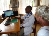 Dr. Harrison in Nchiru